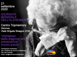 "Alzheimer: dalla diagnosi alla prevenzione" - Incontro Gratuito