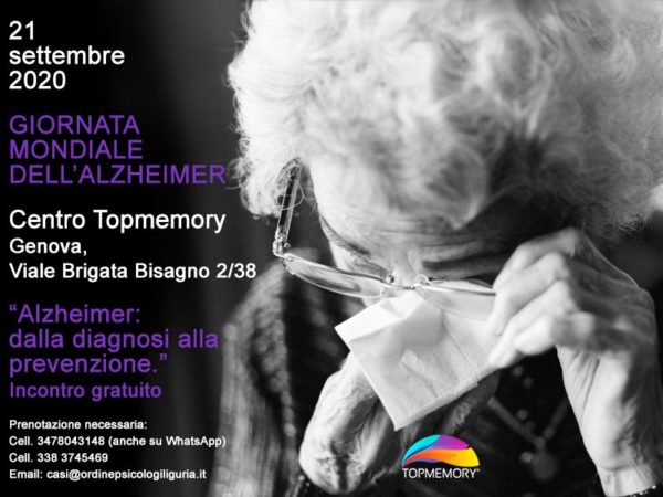 "Alzheimer: Dalla Diagnosi Alla Prevenzione" - Incontro Gratuito ...